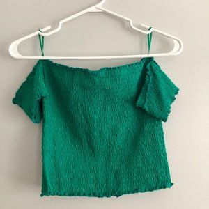Urban Planet green stretchy top
